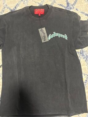 Godspeed Men's Short Sleeve Logo Tee in Black